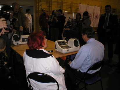 pritisk predsednika vlade v mejah